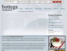 Tablet Screenshot of bottegany.com